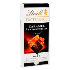 Шоколад темний Lindt Excellence карамель з сіллю mini slide 1