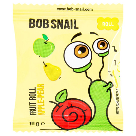 Конфеты Bob Snail Яблоко-груша 10г slide 1