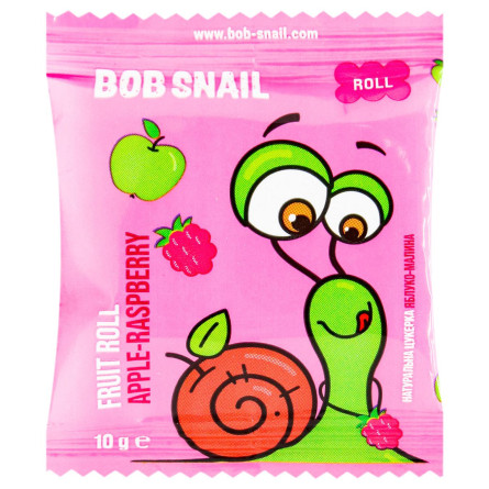 Конфеты Bob Snail Яблоко-Малина 10г slide 1