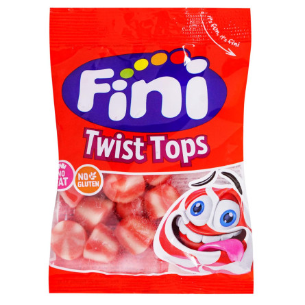 Цукерки Fini Twist Tops желейні 90г slide 1