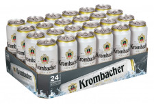 Упаковка пива Krombacher світле фільтроване 4.8% 0.5 л x 24 банки mini slide 1