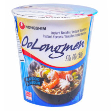 Локшина Nongshim Oolongmen швидкого приготування з морепродуктами 62г mini slide 1