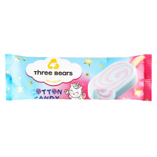 Мороженое Три Ведмеді Cotton Candy 70г mini slide 1