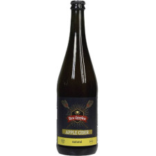 Сидр Яблучний, Натурал / Apple Natural Cider, Rex Apples, брют 4-4.5% 0.75л mini slide 1