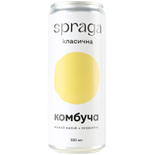Напиток Spraga Комбуча классическая слабогазированный 0,33л mini slide 1