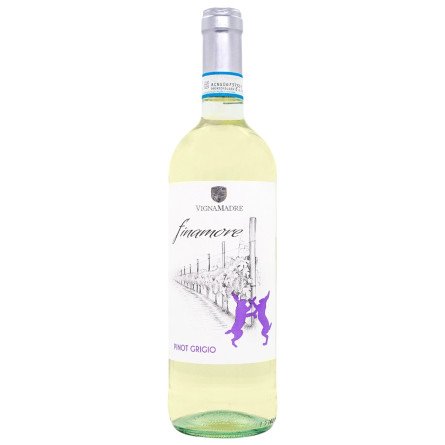 Вино Vigna Madre Finamore Pinot Grigio белое сухое 12% 0,75л slide 1