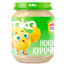 Пюре м`ясне для дітей Ніжна курочка КОКО 100г с/б mini slide 1