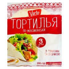 Тортилья по-мексиканськи з томатами та паприкою Varto 200г mini slide 1