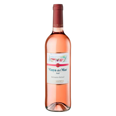 Вино Vinya del Mar розовое сухое 11,5% 0,75л slide 1