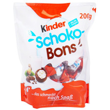 Цукерки Kinder Schoko-Bons 200г mini slide 1
