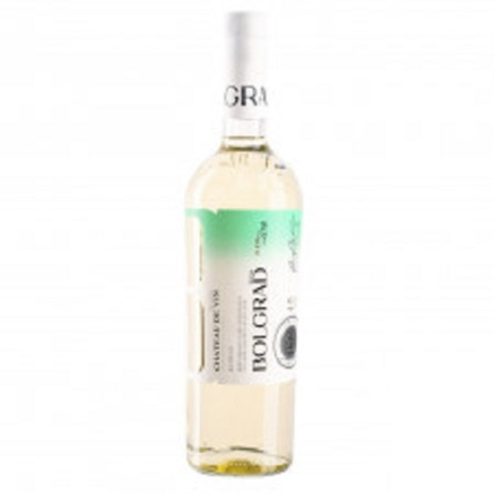 Вино Bolgrad Chateau de Vin виноградне ординарне столове біле напівсолодке 9-13% 0,75л slide 1