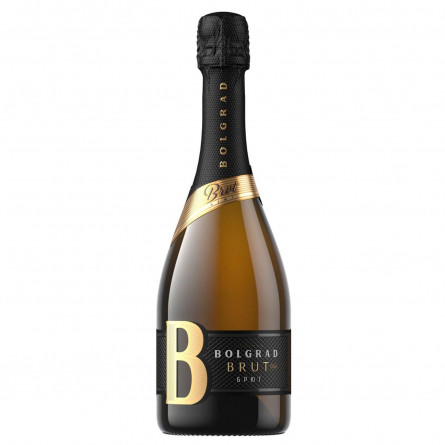 Вино ігристе Bolgrad Brut біле 9-13% 0,75л