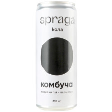 Напиток Spraga Комбуча Кола слабогазированный 0,33л mini slide 1