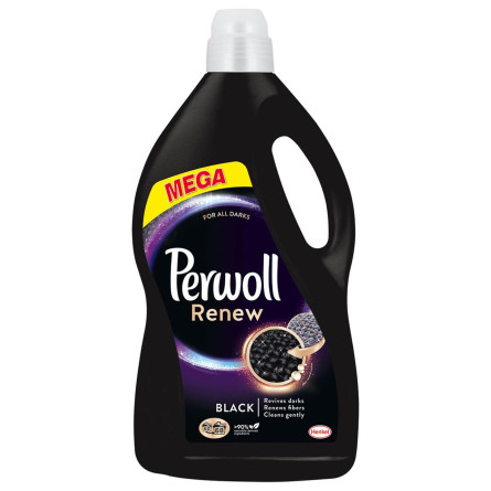 Гель для прання Perwoll Renew для чорних та темних речей 3,74л