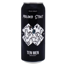Пиво темне TEN MEN Moloko 5,2% 0,5л з/б mini slide 1