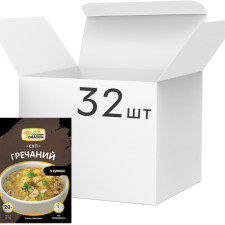 Упаковка супу швидкого приготування Golden Dragon Гречаний зі смаком курки 20 г х 32 шт mini slide 1