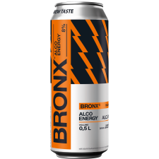 Напиток энергетический Bronx Черный Апельсин слабоалкогольный 8% 0,5 л mini slide 1