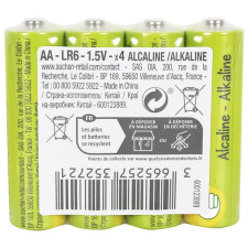 Батарейки Pouce Basic AA 4шт mini slide 1