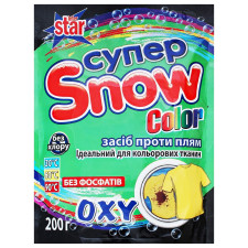 Засіб проти плям Супер Snow Color 200г mini slide 1