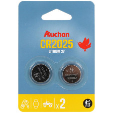 Батарейки Auchan Standart CR2025 2шт mini slide 1