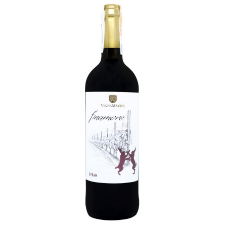 Вино Vigna Madre Finamore Syrah Varietale червоне сухе 13% 0,75л
