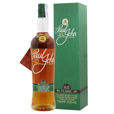 Виски Paul John Classic Select Cask 52% 0,7л