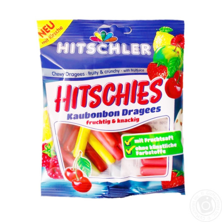 Конфеты Hitschler жевательные ассорти 125г