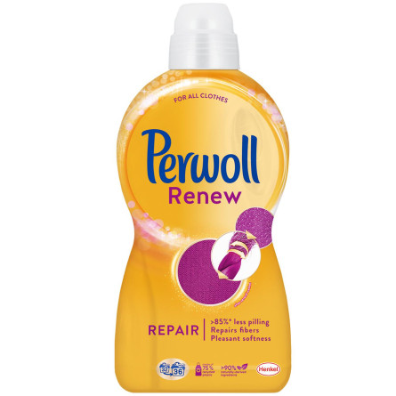 Гель для прання Perwoll Догляд та Відновлення 1,98л slide 1