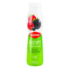 Йогурт Радимо Лесные ягоды Лактоиммун с пробиотиками 1,5% 270г mini slide 1