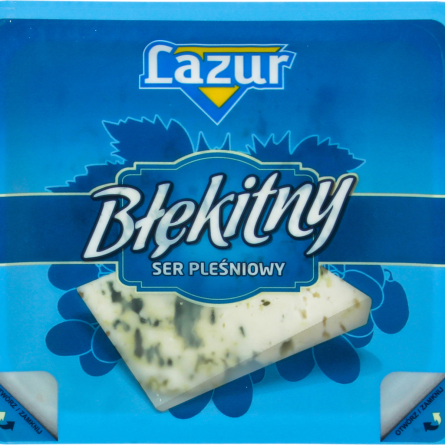 Сыр Lazur Blekitny с плесенью 50% 100 г