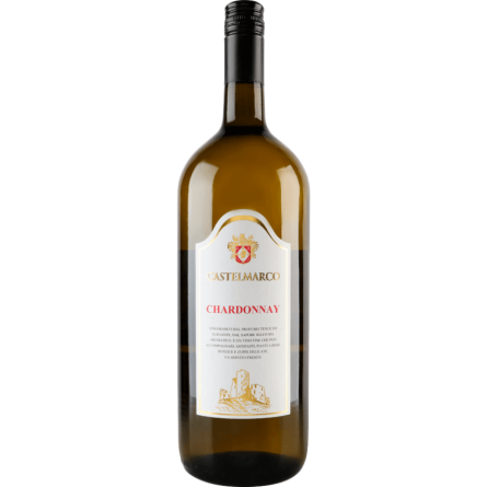 Вино Castelmarco Chardonnay белое сухое 12% 1,5л slide 1
