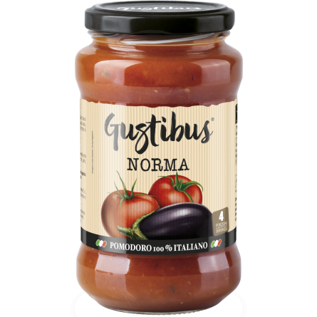 Соус томатний з Баклажанами Gustibus Norma 400 г slide 1