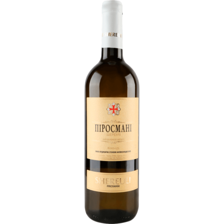 Вино SHEREULI Алазанська долина біле напівсолодке 9-13% 0.75 л
