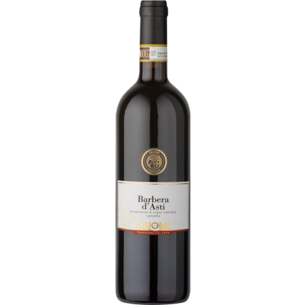 Вино Arione Barbera Asti DOCG красное сухое 0.75 л