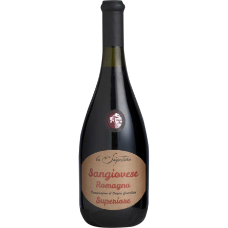 Вино La Sagrestana Sangiovese di Romagna DOC Superiore красное сухое 0.75 л