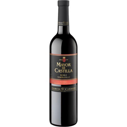 Вино Mayor de Castilla Toro красное сухое 0.75 л slide 1