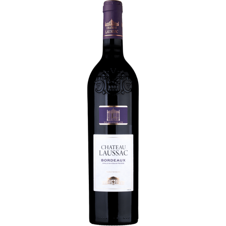 Вино Chateau Laussac Bordeaux червоне сухе 13% 0,75 л slide 1