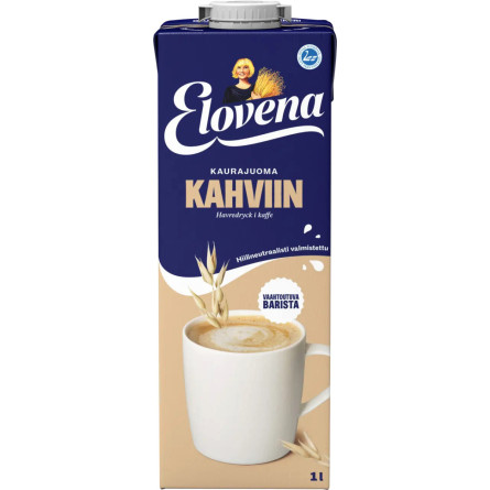 Овсяное молоко Elovena для кофе 1 л