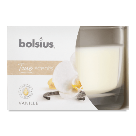 Свічка Bolsius «Ваніль» ароматична у склі 63X90 мм slide 1