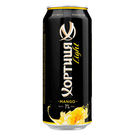 Напій слабоалкогольний Хортиця Light Манго 7% 0,5л