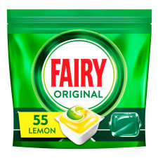 Капсулы для посудомоечной машины Fairy Original All in One Lemon 55шт mini slide 1