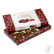 Цукерки Бісквіт-шоколад Cherry 200г mini slide 1
