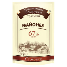 Майонез Національні Білоруські традиції Столовий 67% 170г mini slide 1