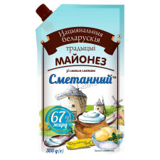 Майонез Національні Білоруські традиції Сметанний 67% 300г mini slide 1