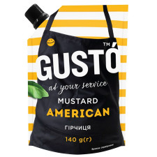Гірчиця Gusto American 140г mini slide 1