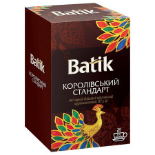 Чай черный Batik Королевский стандарт крупнолистовой 85г mini slide 1