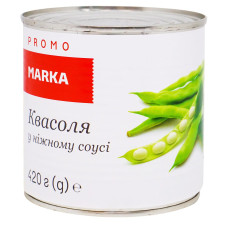 Квасоля біла Фірмова Marka Promо 420г mini slide 1