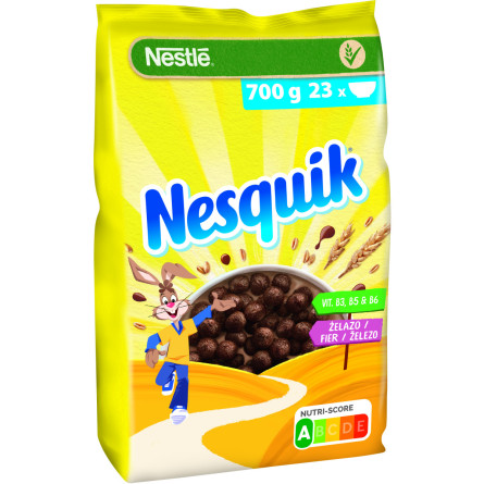 Готовий сухий сніданок Nesquik з вітамінами і мінеральними речовинами 700 г