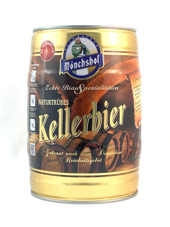 Пиво Monchshof Kellerbier светлое нефильтрованное 5.4% 5 л slide 1