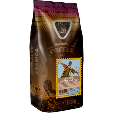 Кофе в зернах Galeador Арабика Танзания АА 1 кг